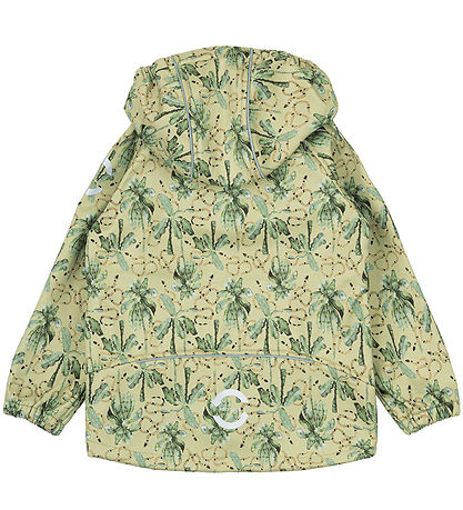 Mikk-Line Softshell Jacket w. Fleece - Recycled - Gray Green w. 