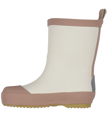 Mikk-Line Gummistøvler - Rainbow Patch - White Swan