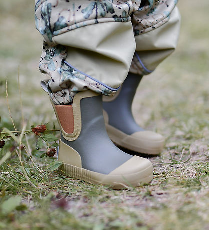Mikk-Line Rubber Boots - Card - Dusty Olive