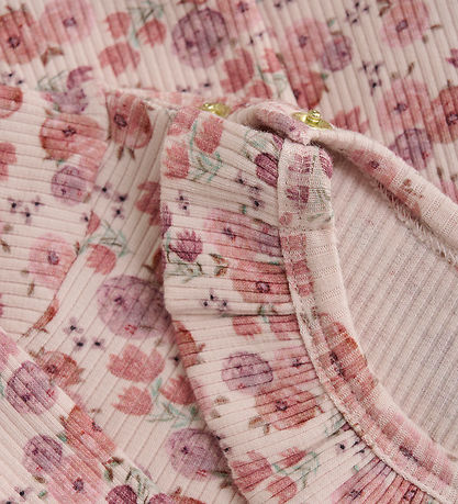 Minymo Kjolebody l/æ - Rib - Peach Wip Minymo Kjolebody l/æ - Rib - Peach Wip