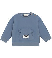 Minymo Sweatshirt - Flint Stone m. Print Minymo Sweatshirt - Flint Stone m. Print