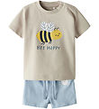 Name It Shorts Sett - 2-pack - NmmVroels - Peyote/Celestial Blue