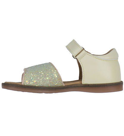 Bisgaard Sandaler - Aida - Yellow Glitter