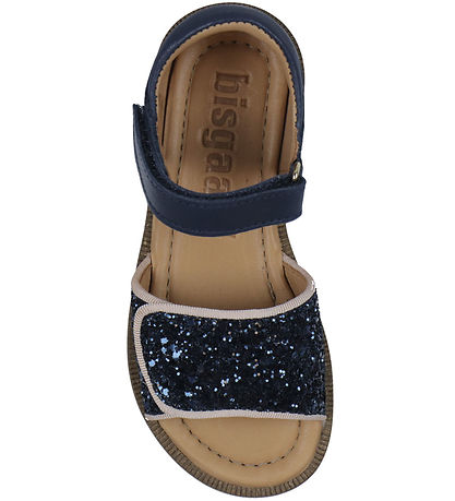 Bisgaard sandaler - Aida - Navy Glitter Bisgaard sandaler - Aida - Navy Glitter