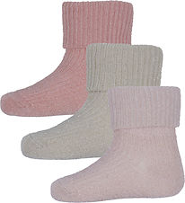 MP Strømper - Bambus - 3-pak - Ida - Dew m. Glimmer MP Strømper - Bambus - 3-pak - Ida - Dew m. Glimmer