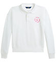 Polo Ralph Lauren Polobluse - Hvid Polo Ralph Lauren Polobluse - Hvid