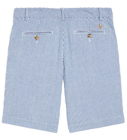Polo Ralph Lauren Shorts - Preppy - Blå/Hvidstribet Polo Ralph Lauren Shorts - Preppy - Blå/Hvidstribet