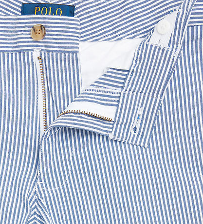 Polo Ralph Lauren Shorts - Preppy - Blå/Hvidstribet Polo Ralph Lauren Shorts - Preppy - Blå/Hvidstribet