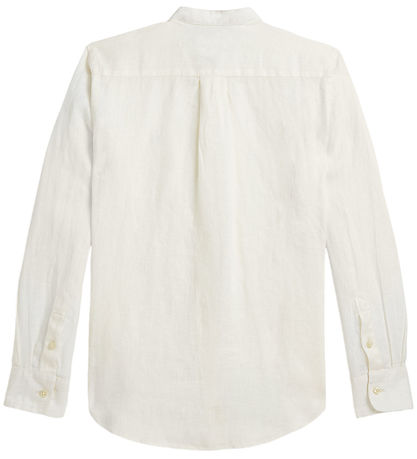 Polo Ralph Lauren Skjorte - Hør- Postboy - Hvid Polo Ralph Lauren Skjorte - Hør- Postboy - Hvid