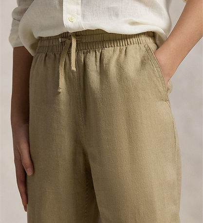 Polo Ralph Lauren Bukser - Hør - Surrey Tan Polo Ralph Lauren Bukser - Hør - Surrey Tan