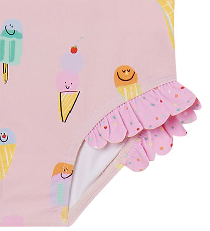 Stella McCartney Kids Badedragt - UV50+ - Rosa m. Is Stella McCartney Kids Badedragt - UV50+ - Rosa m. Is