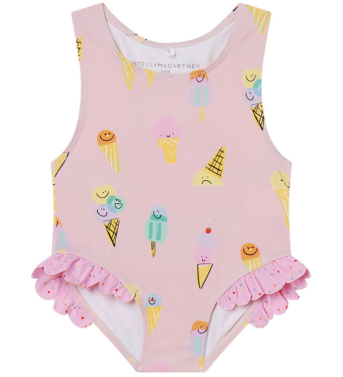 Stella McCartney Kids Badedragt - UV50+ - Rosa m. Is
