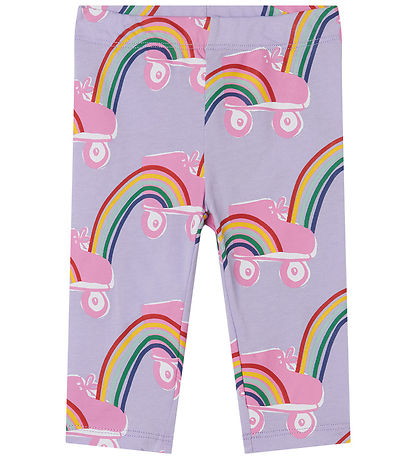 Stella McCartney Kids Leggings - Lilla m. Rulleskøjter Stella McCartney Kids Leggings - Lilla m. Rulleskøjter