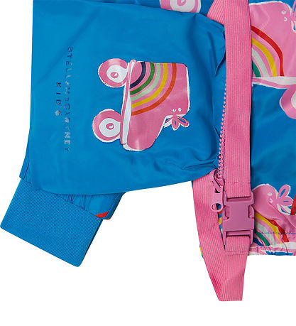 Stella McCartney Kids Jakke - Blå m. Rulleskøjter Stella McCartney Kids Jakke - Blå m. Rulleskøjter