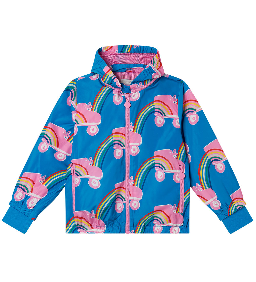 Stella McCartney Kids Jacke - Blau m. Rollschuhe - Stella McCartney Kids - 4 Jahre (104) - Übergangsjacken