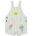 Stella McCartney Kids Smækbukser - Hvid m. Striber/Is Stella McCartney Kids Smækbukser - Hvid m. Striber/Is