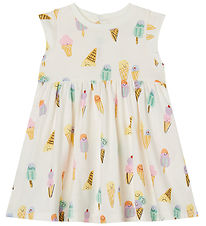 Stella McCartney Kids Kjole - Hvid m. Is Stella McCartney Kids Kjole - Hvid m. Is