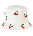 Stella McCartney Kids Bøllehat - Hvid m. Kirsebær Stella McCartney Kids Bøllehat - Hvid m. Kirsebær