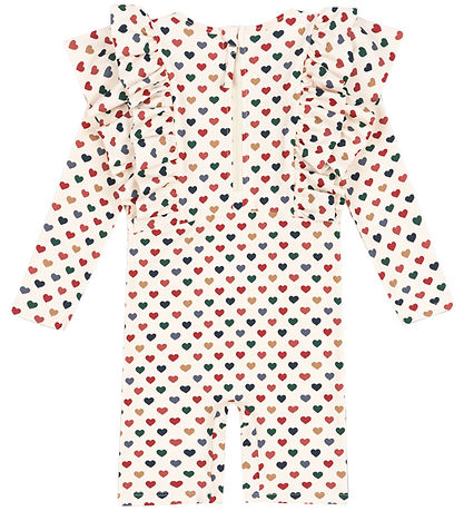 Konges Sløjd Badeheldragt - UV50+ - Manuca Frill - Coeur Coloré Konges Sløjd Badeheldragt - UV50+ - Manuca Frill - Coeur Coloré