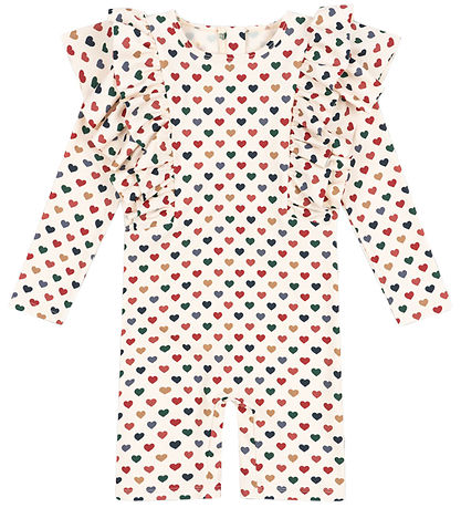 Konges Sløjd Badeheldragt - UV50+ - Manuca Frill - Coeur Coloré Konges Sløjd Badeheldragt - UV50+ - Manuca Frill - Coeur Coloré