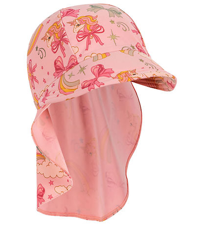 Konges Sløjd Badehat - UV50+ - Manuca Frill - Rainbow Bow Konges Sløjd Badehat - UV50+ - Manuca Frill - Rainbow Bow