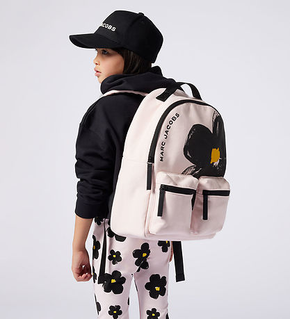 Little Marc Jacobs Hættetrøje - Cropped - Sort m. Similisten