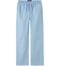 LMTD Bukser - NlfKelle - Silver Blue/WHITE STRIPE LMTD Bukser - NlfKelle - Silver Blue/WHITE STRIPE