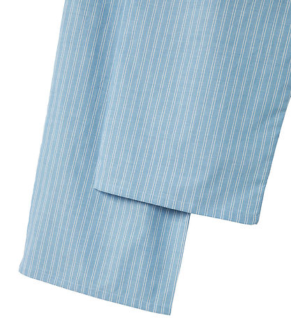 LMTD Bukser - NlfKelle - Silver Blue/WHITE STRIPE