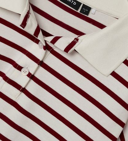 LMTD Polobluse - NlfRiva - White Alyssum/Windsor Wine