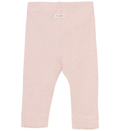 Fixoni Leggings - Rib - Hushed Violet Melange Fixoni Leggings - Rib - Hushed Violet Melange