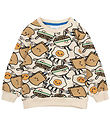 The New Siblings Sweatshirt - TnstNelson - White Swan AOP The New Siblings Sweatshirt - TnstNelson - White Swan AOP