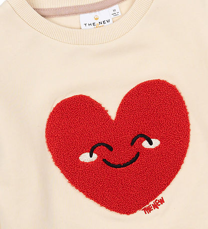 The New Siblings Sweatshirt - TnstNanett - White Swan The New Siblings Sweatshirt - TnstNanett - White Swan