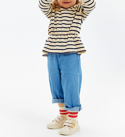 The New Siblings Bukser - TnstNala Loose - Light Blue Denim