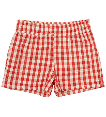 The New Siblings Shorts - TnstNelly - Poppy Red Check The New Siblings Shorts - TnstNelly - Poppy Red Check