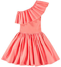 Molo Kjole - Rib - Chloey - Warm Coral Molo Kjole - Rib - Chloey - Warm Coral