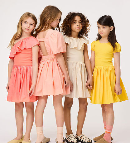 Molo Kjole - Rib - Chloey - Warm Coral