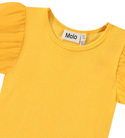 Molo T-shirt - Raluca - Rib - Mimosa Molo T-shirt - Raluca - Rib - Mimosa