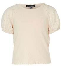 Emporio Armani T-shirt - Rib - Sandshell Emporio Armani T-shirt - Rib - Sandshell