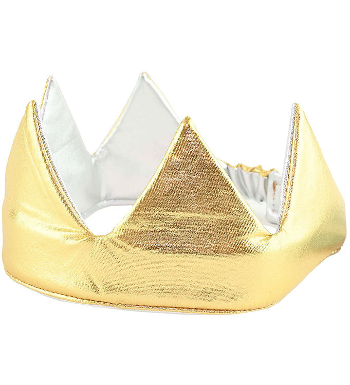Den Goda Fen Udklædning - Crown Reversible Gold & Silver