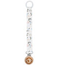 Müsli Pacifier Clip - Bloom - Conditioner Cream/Peony/Jasmin Blu