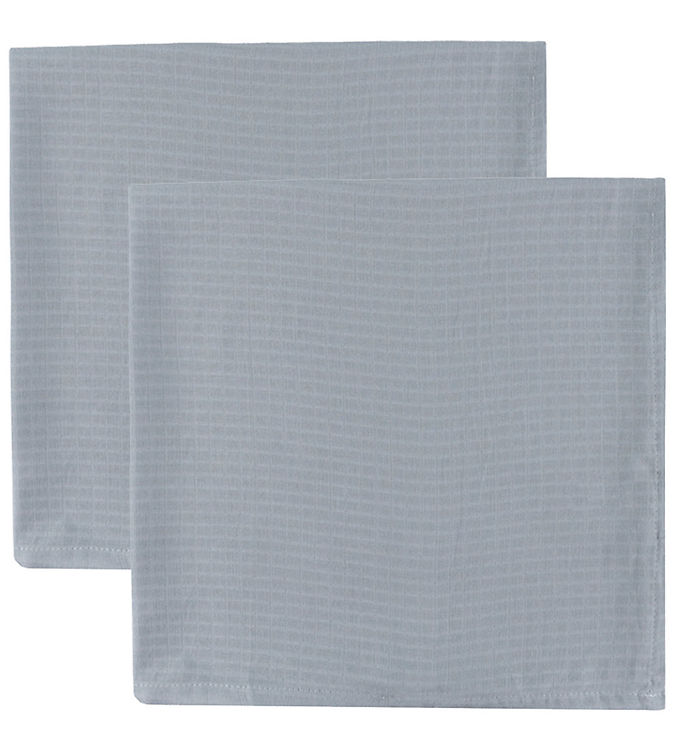 Müsli Stofbleer - 2-pak - 75x75 - Jasmin blue