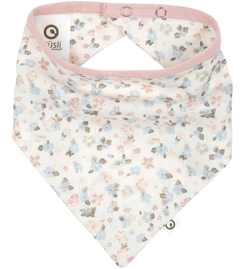Müsli Babylätzchen - Blüte Muslin - Spülung Cream/Peony/Jasmin B - Müsli - One Size - Babylätzchen