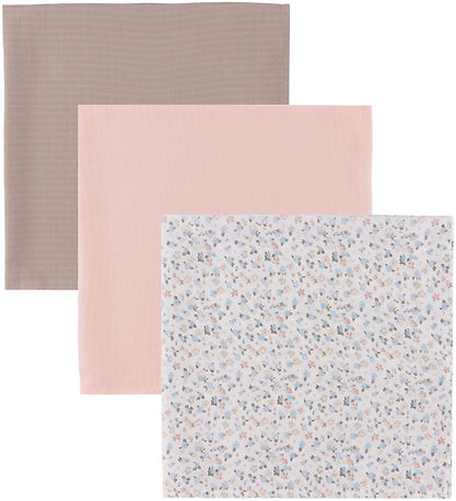 Müsli Stofbleer - 3-pak - 75x75 - Balsam Cream/Peony/Jasmin Blue Müsli Stofbleer - 3-pak - 75x75 - Balsam Cream/Peony/Jasmin Blue