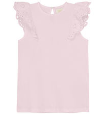 Creamie Top - Lace - Ballerina m. Hulmønster Creamie Top - Lace - Ballerina m. Hulmønster