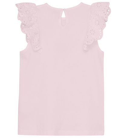 Creamie Top - Lace - Ballerina m. Hulmønster Creamie Top - Lace - Ballerina m. Hulmønster