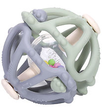 Tiny Tot Bidelegetøj m. Rangle - Sage/Blå Tiny Tot Bidelegetøj m. Rangle - Sage/Blå