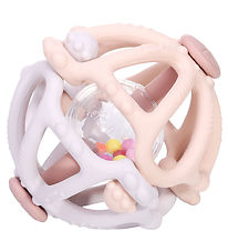 Tiny Tot Bidelegetøj m. Rangle - Blush/Lilla Tiny Tot Bidelegetøj m. Rangle - Blush/Lilla