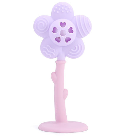 Tiny Tot Bidering - Flower - Lille/Pink