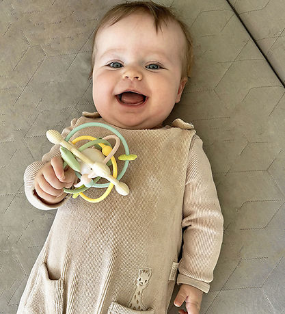 Tiny Tot Bidelegetøj m. Rangle - Pastel Mix Tiny Tot Bidelegetøj m. Rangle - Pastel Mix