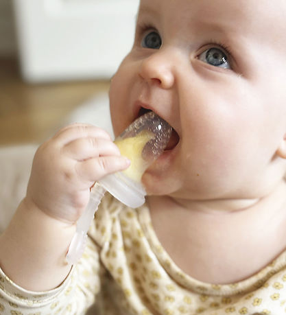 Tiny Tot Food Feeder m. Mini Fryseform - Smokey Green